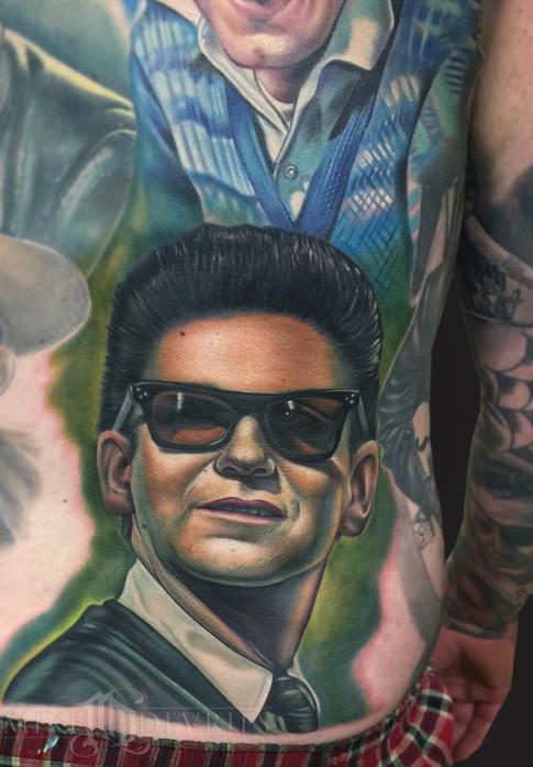 Mike DeVries - Roy Orbison Tattoo